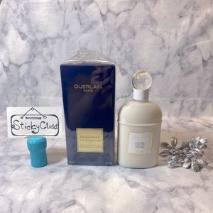Guerlain Paris Shalimar Body Lotion Bergamot Vanilla-Full 200ml,6.7oz-BOXED-NEW